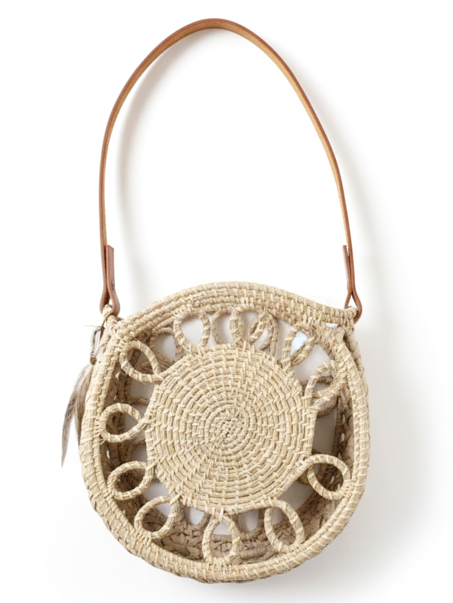 CARTERA REDONDA DE PALMA #20